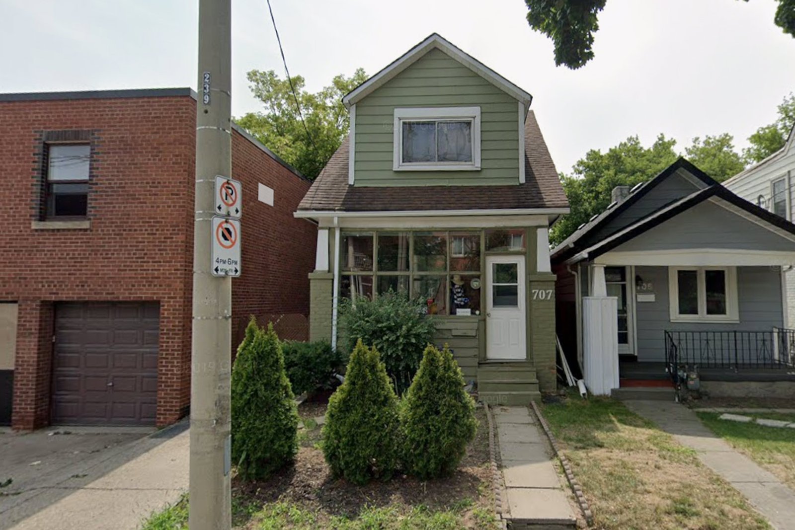 Original bungalow before the rebuild