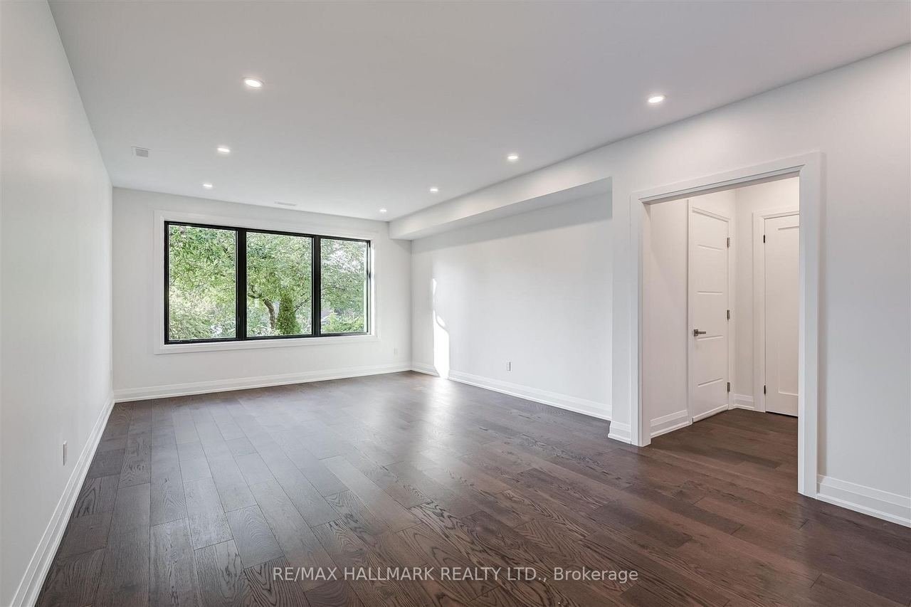 Bedroom Empty Hardwood Floor