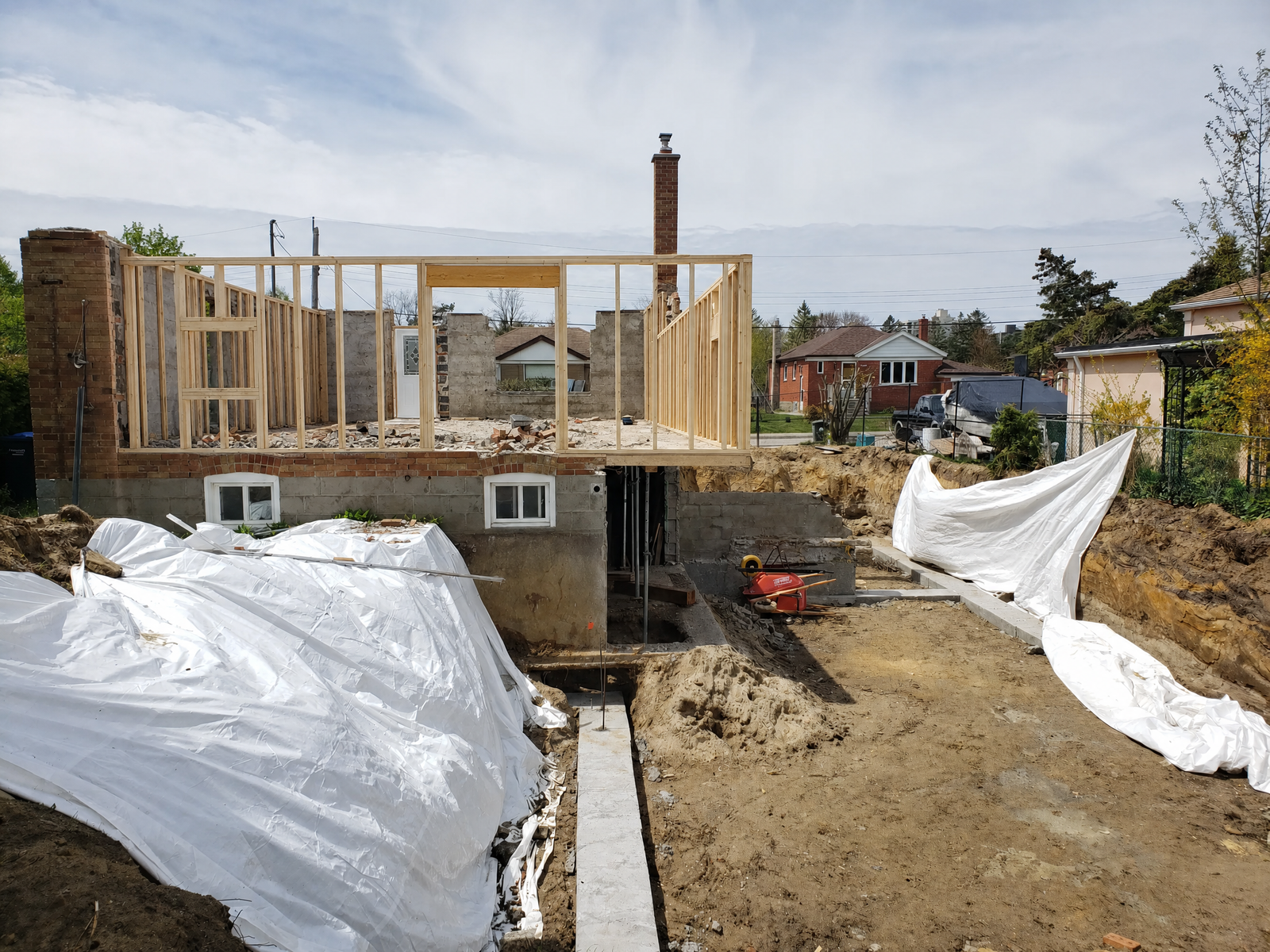 Gta Home Addition Basement Foundation Process