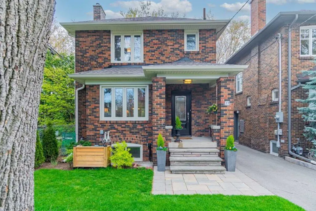 Exterior Front Facade Brick