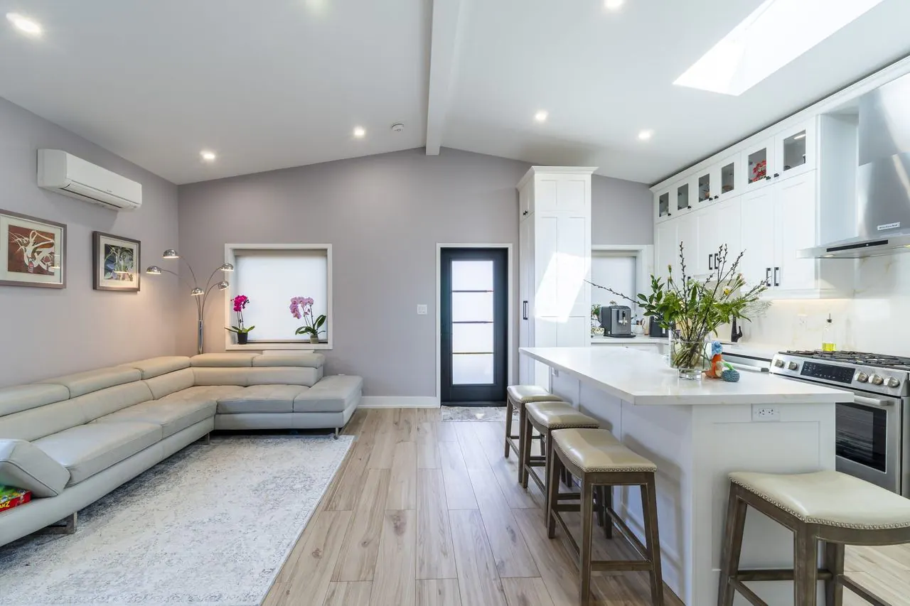 Open Concept Living Kitchen